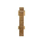 70mm Verbinder EICHE VERBRANNT 1 Stk.