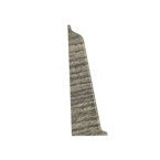 70mm Endstück Links EICHE STEIN 1 Stk.
