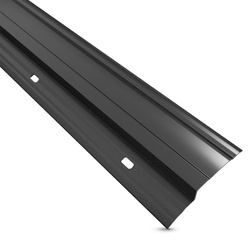 Winkelprofil Winkelleiste PVC 20x20 SILBER 2m