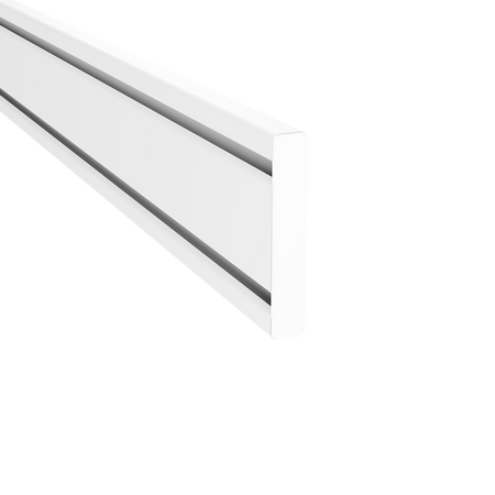 1-Läufig Endkappen 2er SET schwarz für Gardinenschiene Vorhangsschiene