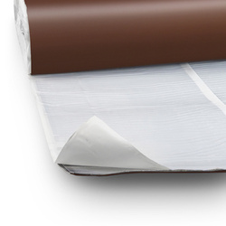 KAMINANSCHLUSSBAND BLEI Wandanschlussband Dachrolle Kaminband 300mm RAL 8017 BRAUN