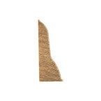 62mm Endstück Links EICHE GOLD 1 Stk.