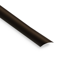 Übergangsprofil Rund 0,93cm 40mm Schrauben BRAUN