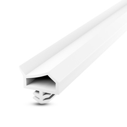 KD-14 Dichtung 12×5 mm TPS, Weiß – Ideal für Innen- und Außentüren aus Holz, Türrahmen und Zargen