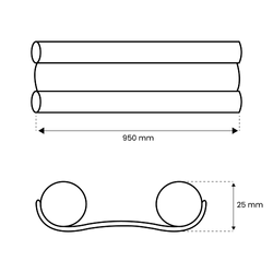 Zugluftstopper Tür Türdichtung Türisolierung Türbodendichtung Zugluft Durchzug 95cm BRAUN