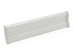 2m Fussleiste 62mm ESCHE GRAU Fußleiste Leiste Sockelleiste Laminatleiste Bodenleiste PVC + Montagematerial GRATIS